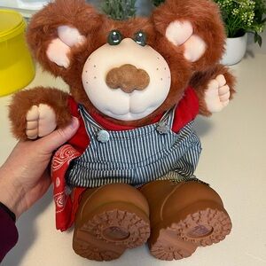 Vintage Cabbage Patch Furskin Bear
